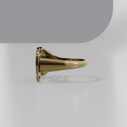 infinity ring 2, yellow side