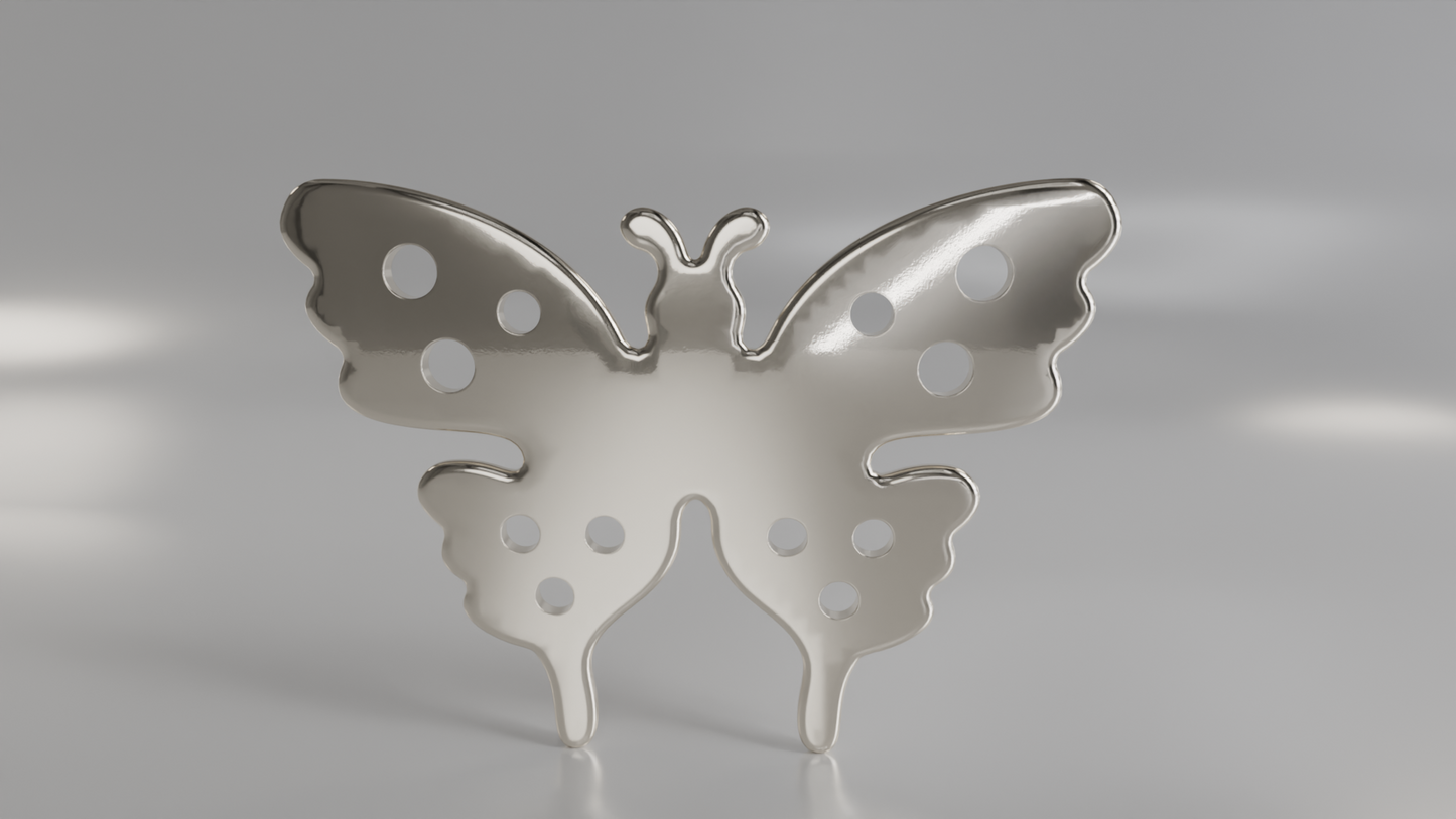 Minimalist Butterfly Pendant