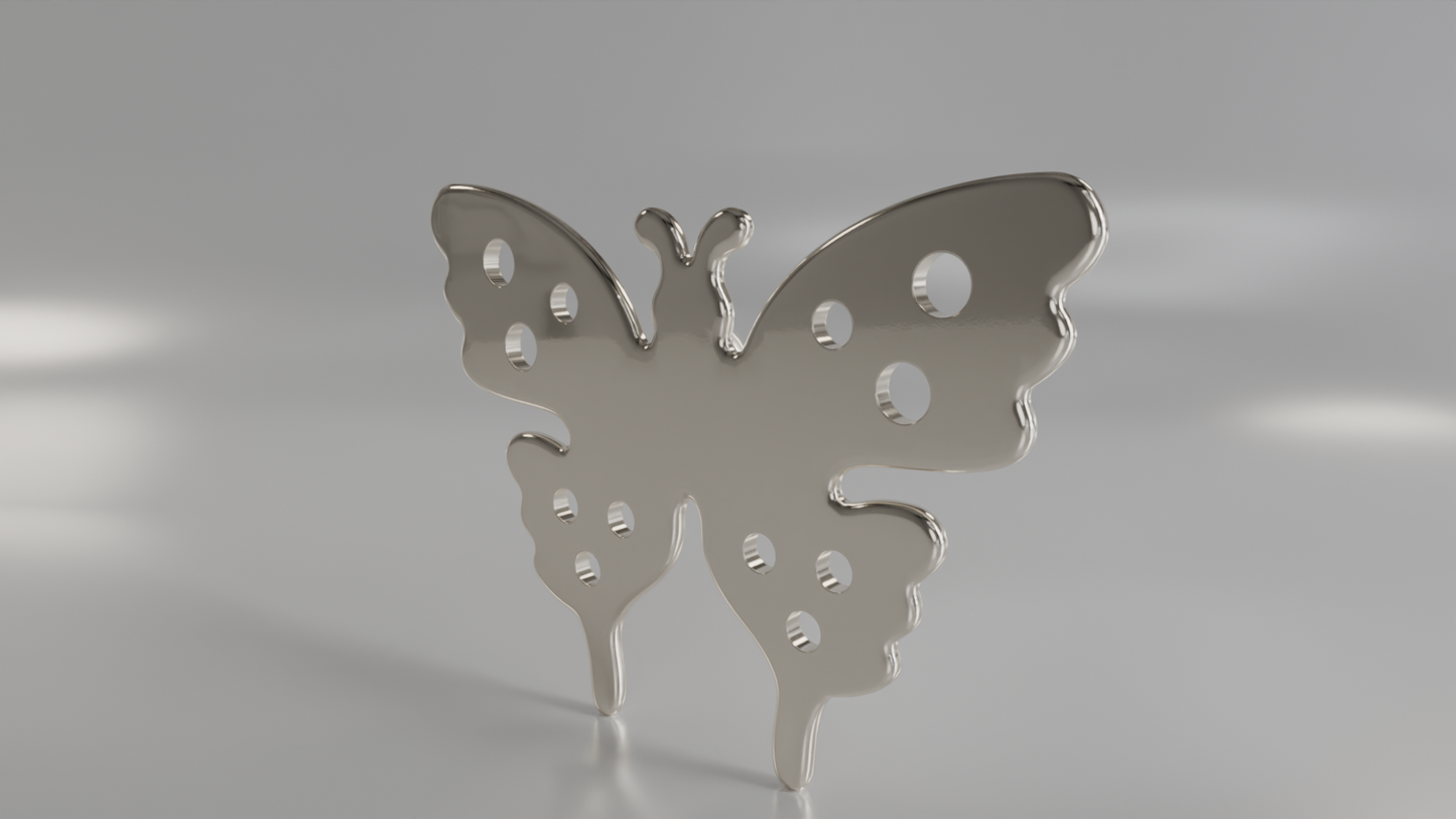 Minimalist Butterfly Pendant