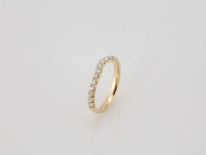 1/5 CTW Natural Diamond Contour Band, 19.39 mm