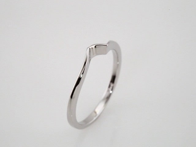 14K White Gold Band, 1.3 mm