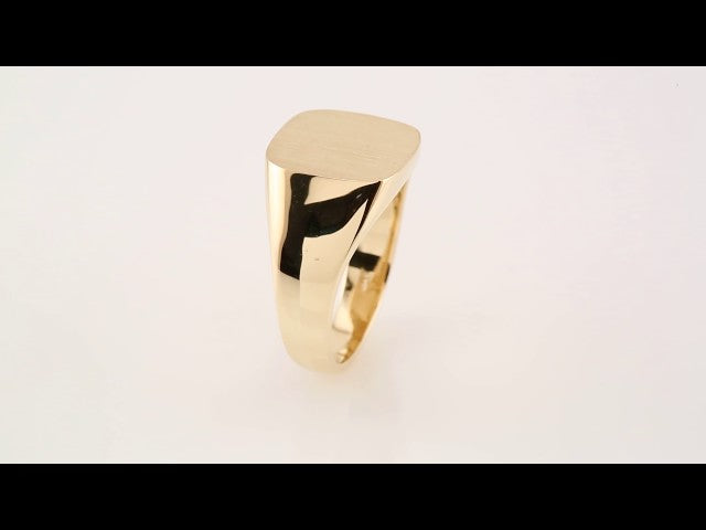 Square Signet Ring, 12 x 12 mm (9601)