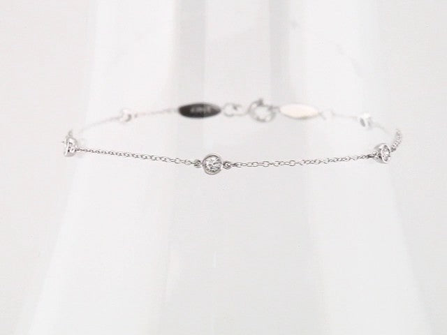 1/3 CTW Lab-Grown Diamond Bezel-Set Station 7" Bracelet