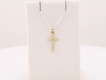 Cross Pendant, 12.3 x 8.5 mm