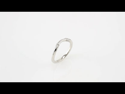.07 CTW Natural Diamond Matching Band, 3.5 mm