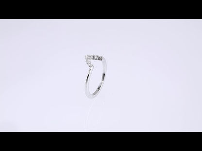 .08 CTW Natural Diamond Matching Band, 7.41 mm