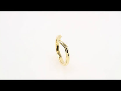 Vintage-Inspired Matching Band, 2.5 x 2.4 mm