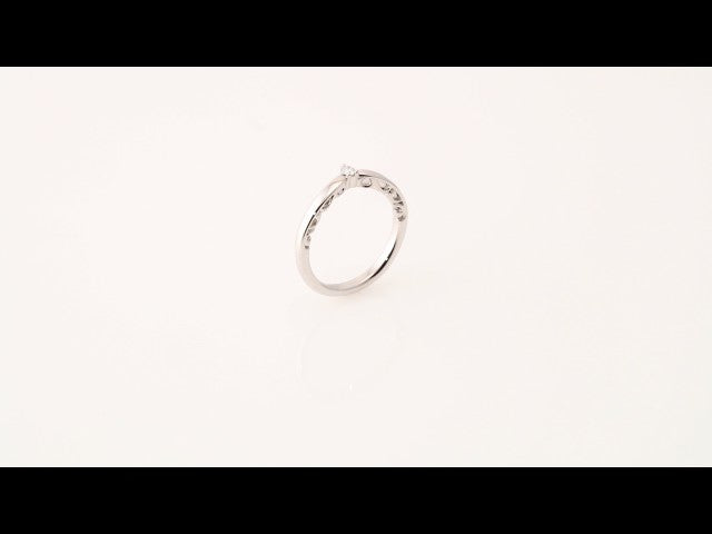.06 CTW Natural Diamond Contour Band, 3.6 x 2.35 mm
