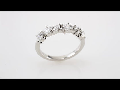 7/8 CTW Natural Diamond Anniversary Band, 4.8 mm
