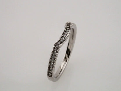 1/8 CTW Natural Diamond Contour Band, 19.98 mm