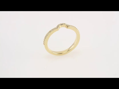 1/8 CTW Natural Diamond Matching Band, 3.3 mm