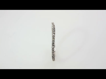 1/5 CTW Natural Diamond French-Set Matching Band, 3.8 mm