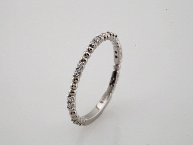 1/8 CTW Natural Diamond Anniversary Band, 1.75 mm, Beaded