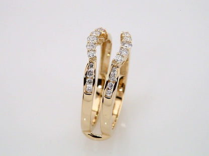 1/2 CTW Natural Diamond Ring Guard, Style 3