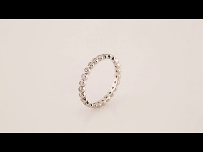 3/8 CTW Natural Diamond Eternity Band, 2.65 mm