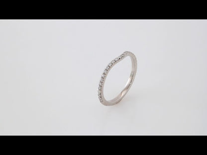 1/4 CTW Natural Diamond Matching Band, 1.66 mm