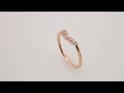 1/10 CTW Natural Diamond Contour Band, 2.05 mm