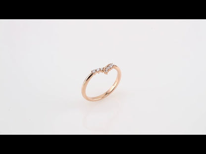 1/8 CTW Natural Diamond Contour Band, 6.1 mm