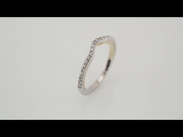 1/5 CTW Natural Diamond Band, 1.7 mm, Halo-Style Engagement