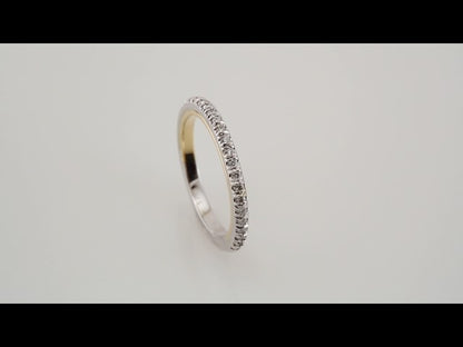 1/4 CTW Natural Diamond Matching Band, 2 mm, Halo-Style Sculptural Engagement