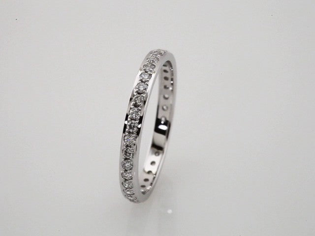 3/8 CTW Natural Diamond Eternity Band, 2.9 mm