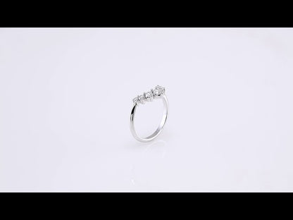 1/3 CTW Natural Diamond Contour Band, 8.6 mm