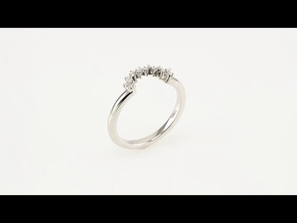 .06 CTW Natural Diamond Matching Band, 13.11 x 5.5 mm