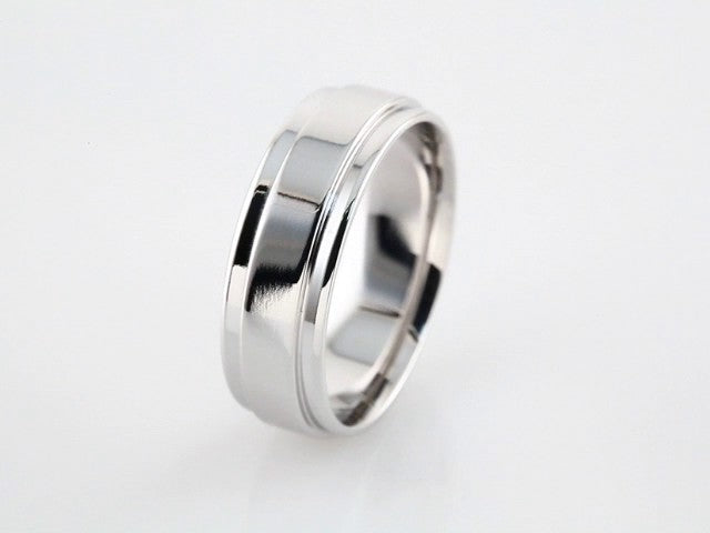 Inlay Comfort-Fit Flat Band