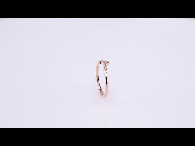 .025 CTW Natural Diamond Contour Band
