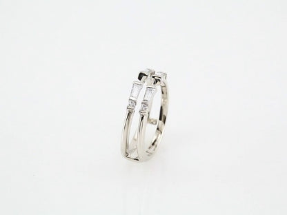 1/2 CTW Natural Diamond Ring Guard, Style 2