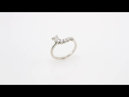 1/3 CTW Natural Diamond Contour Band, 8.1 x 8.1 mm