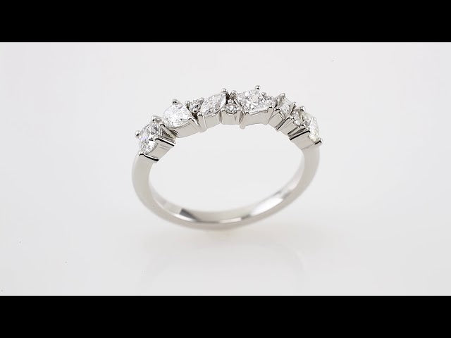 7/8 CTW Natural Diamond Anniversary Band, 4.8 mm