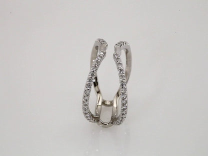 5/8 CTW Natural Diamond Ring Guard