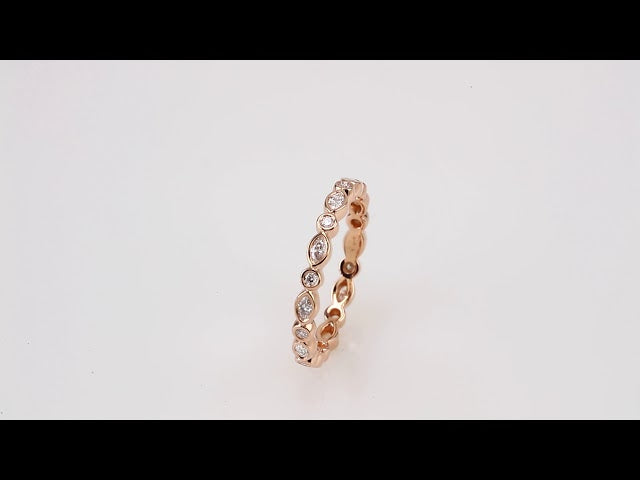 1/3 CTW Natural Diamond Eternity Band, 2.64 mm