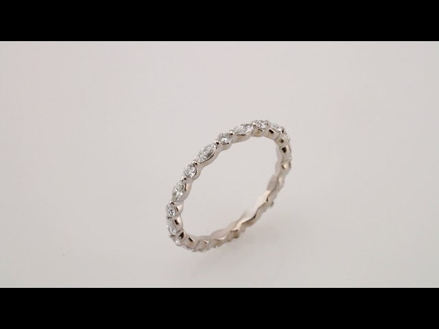 3/4 CTW Diamond Eternity Band, 2.1 mm