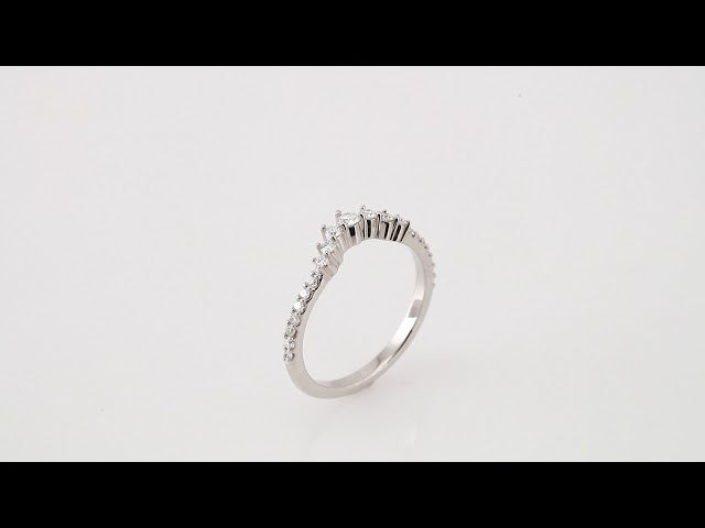 1/3 CTW Lab-Grown Diamond Contour Band