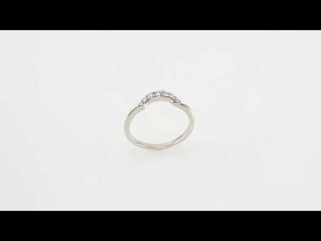 1/6 CTW Natural Diamond Contour Band, 4 x 4.09 mm