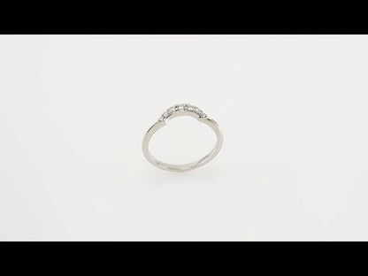 1/6 CTW Natural Diamond Contour Band, 4 x 4.09 mm