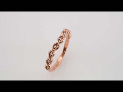 .05 CTW Natural Diamond Matching Band, 2.9 mm