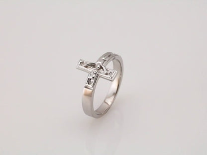 Crucifix Ring, 12 mm