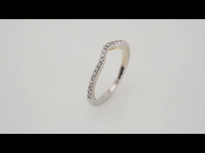 1/5 CTW Natural Diamond Band, 1.7 mm, Halo-Style Engagement