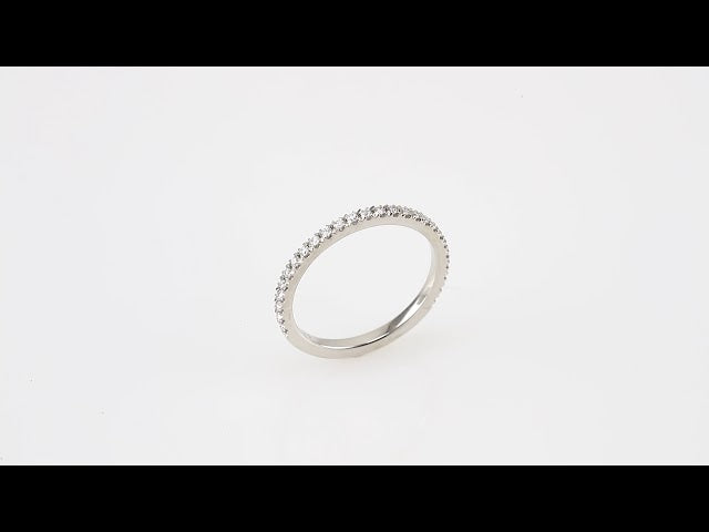 French-Set Matching Natural Diamond Band