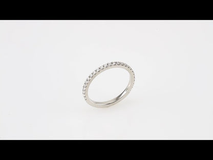 French-Set Matching Natural Diamond Band