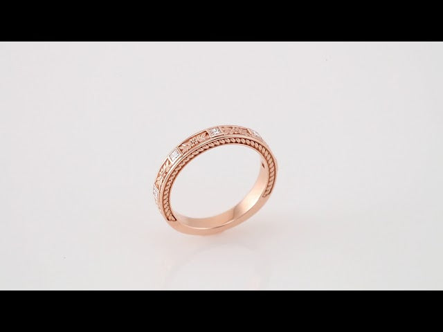1/6 CTW Natural Diamond Anniversary Band, 3.31 mm, Style 2