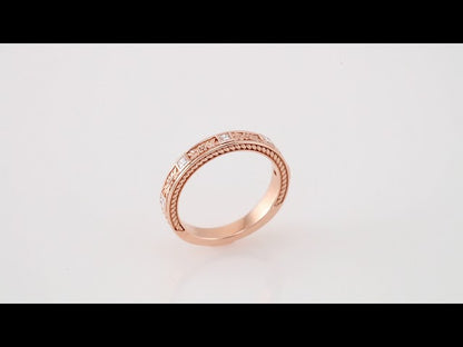 1/6 CTW Natural Diamond Anniversary Band, 3.31 mm, Style 2