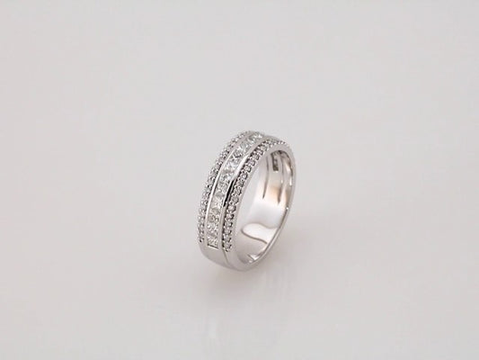 14K Yellow Gold 1 1/8 CTW Natural Diamond Anniversary Band