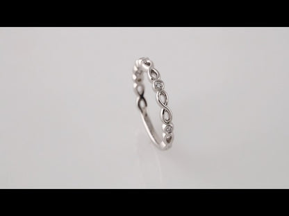 .05 CTW Natural Diamond Anniversary Band, 2.9 mm