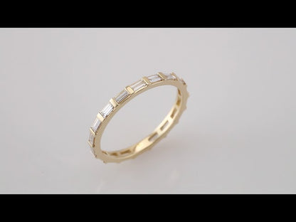 1/2 CTW Natural Diamond Eternity Band, 1.9 mm, Style 4