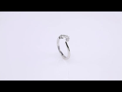 .08 CTW Natural Diamond Matching Band, 6.9 mm