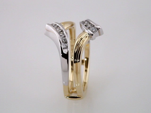 1/4 CTW Natural Diamond Ring Guard, Style 5
